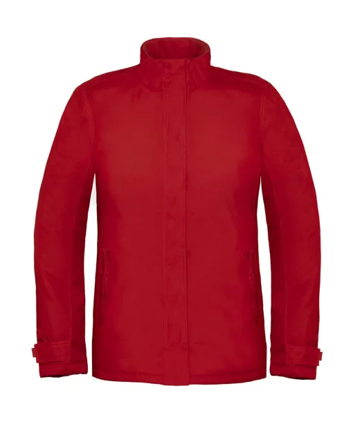  Real+/women Heavy Weight Jacket - B&C Deep Red