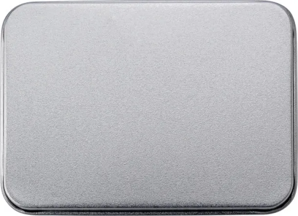 Nathan igraće karte u metalnoj kutijici Srebrna