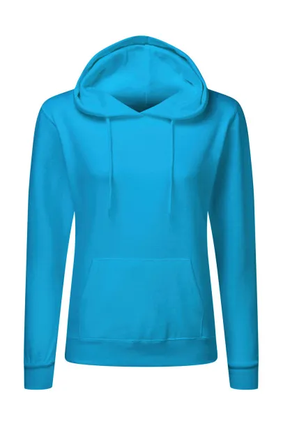  Ladies Hooded Sweatshirt, 280 g/m² - SG Turquoise