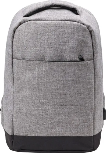 Cruz laptop ruksak od 600D poliestera, 13" light grey