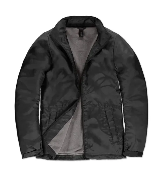  Multi-Active/women Jacket - B&C Black Warm Grey