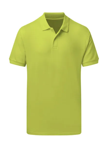  Men's Poly Cotton Polo - SG Originals Lime