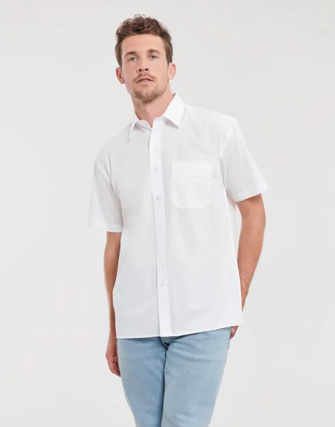  Cotton Poplin Shirt - Russell Collection