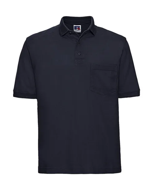  Heavy Duty Workwear Polo - Russell Collection French Navy