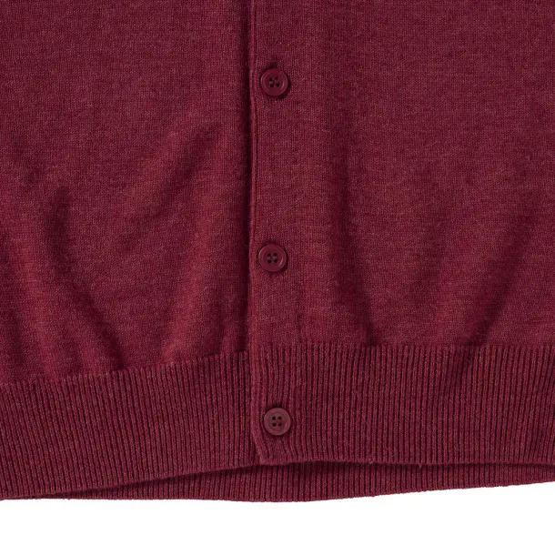  Men's V-Neck Sleeveless Knitted Cardigan - Russell Collection