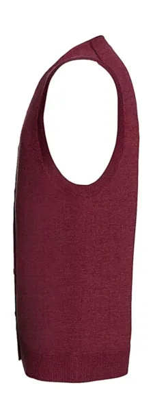  Men's V-Neck Sleeveless Knitted Cardigan - Russell Collection