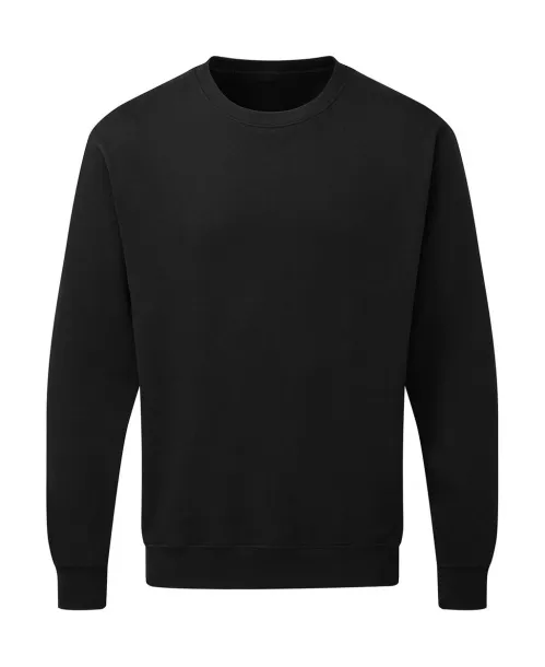  Muški pulover s okruglim izrezom, 280 g/m² - SG Crna