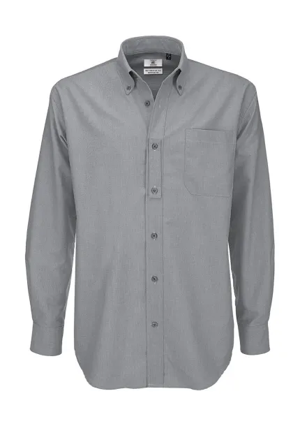  Oxford LSL/men Shirt - B&C Inspired Silver Moon