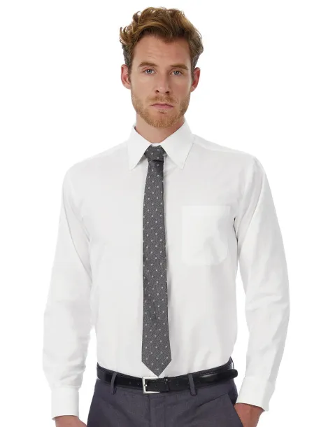  Oxford LSL/men Shirt - B&C