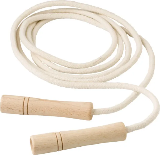 Edmund Cotton skipping rope brown