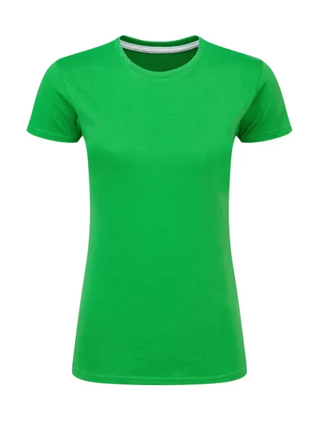  Ladies' Perfect Print Tagless Tee - SG Signature Kelly Green