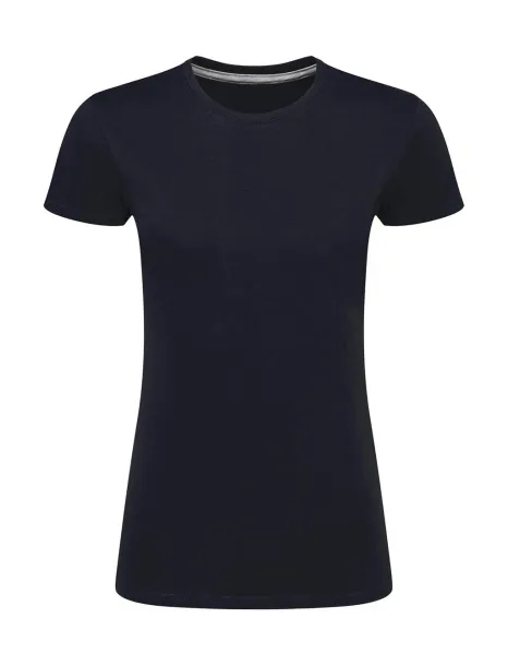  Ladies' Perfect Print Tagless Tee - SG Signature Navy