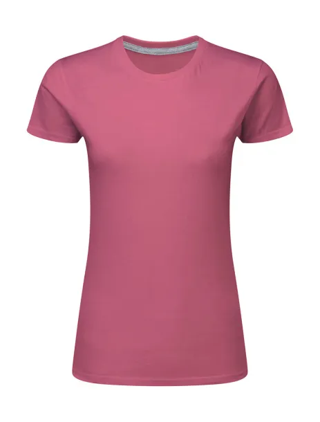  Ladies' Perfect Print Tagless Tee - SG Signature Cassis