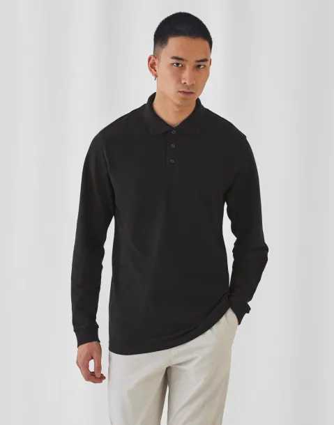  Polo majica dugih rukava, 180 g/m² - B&C