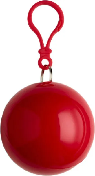 Pippa PVC poncho  Crvena