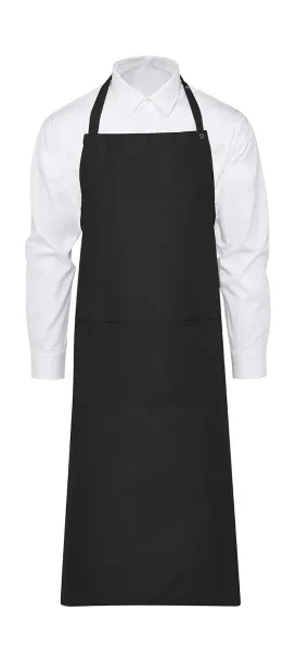  Amsterdam Bib Apron with Pocket - Jassz Bistro Black