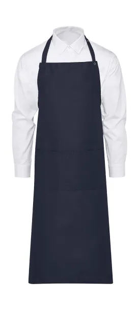  Amsterdam Bib Apron with Pocket - Jassz Bistro Navy