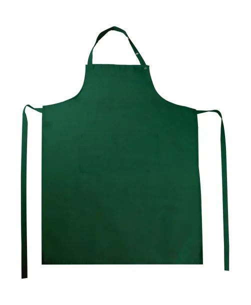  Amsterdam Bib Apron with Pocket - Jassz Bistro Bottle Green