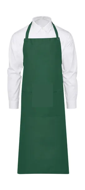  Amsterdam Bib Apron with Pocket - Jassz Bistro Bottle Green