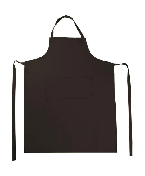  Amsterdam Bib Apron with Pocket - Jassz Bistro Brown