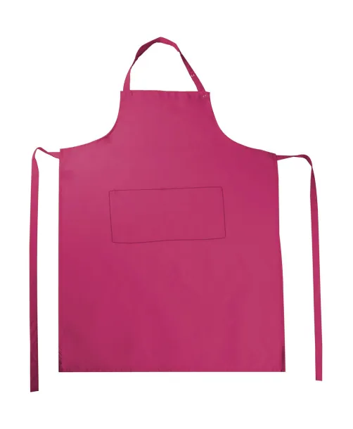  Amsterdam Bib Apron with Pocket - Jassz Bistro Pink