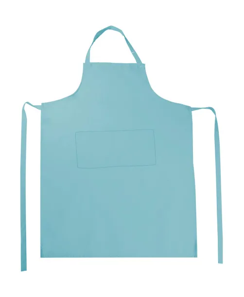  Amsterdam Bib Apron with Pocket - Jassz Bistro Sky blue