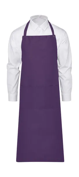  Amsterdam Bib Apron with Pocket - Jassz Bistro Ljubičasta