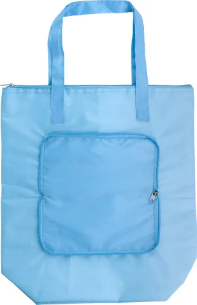 Hal Polyester (210T) cooler bag light blue