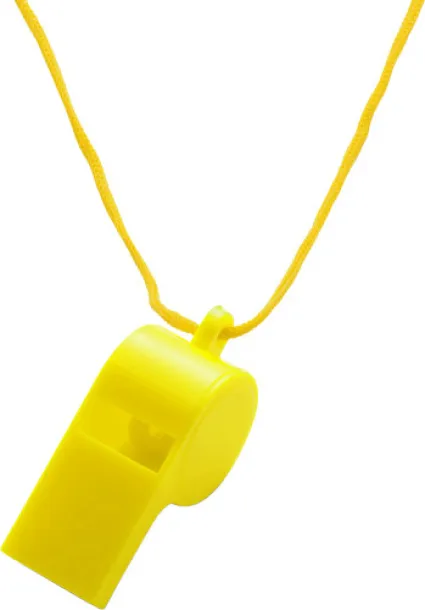 Josh PS whistle yellow