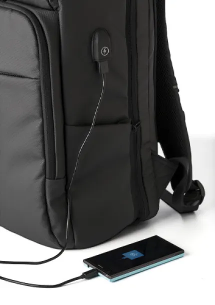 Rishi PU laptop ruksak, 15"