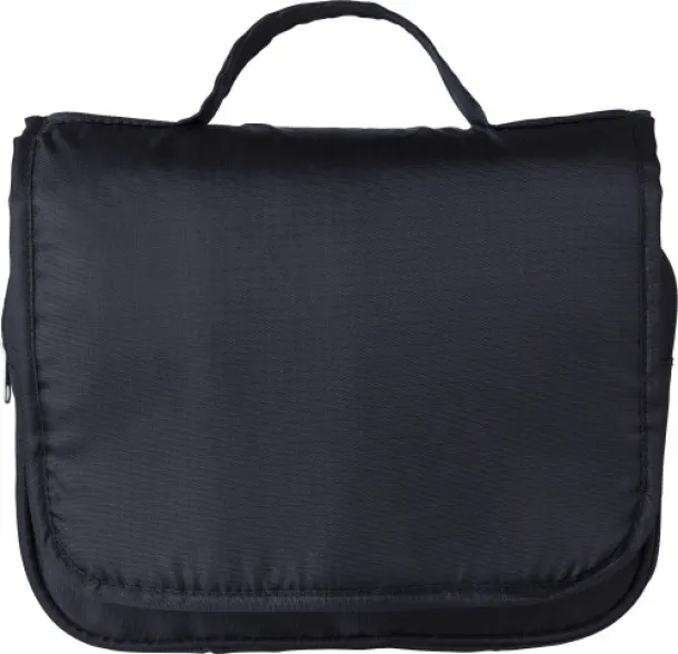 Merrick Polyester (210D) travel toiletry bag Crna
