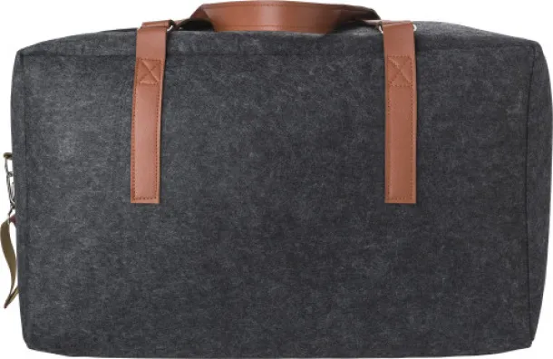 Natalie rPET felt travel bag grey