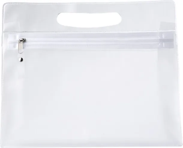 Clyde PVC toilet bag neutral