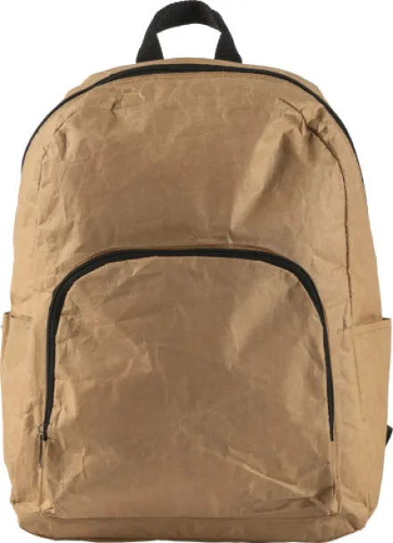 Maddie Laminated paper (80 gr/m²) cooler backpack brown