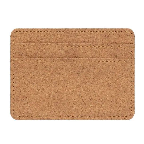  ECO cork secure RFID slim wallet - XD Collection Brown 