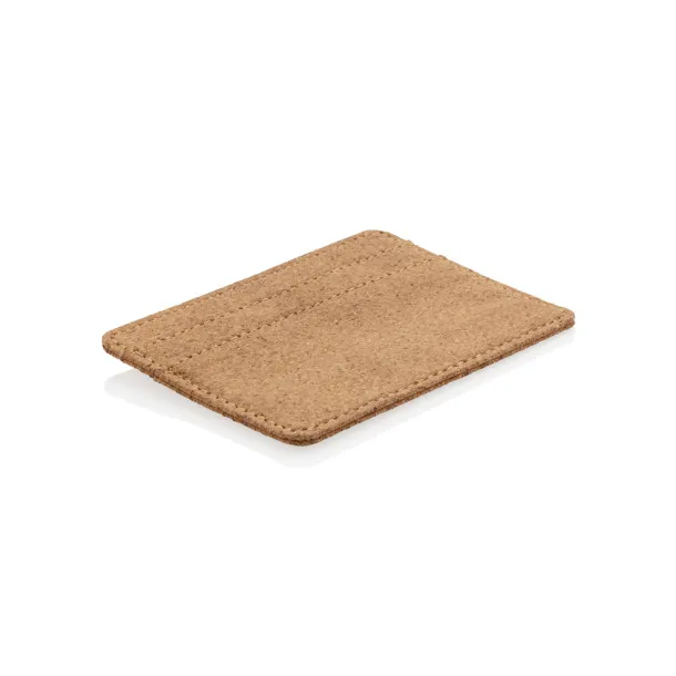  ECO cork secure RFID slim wallet - XD Collection Brown 