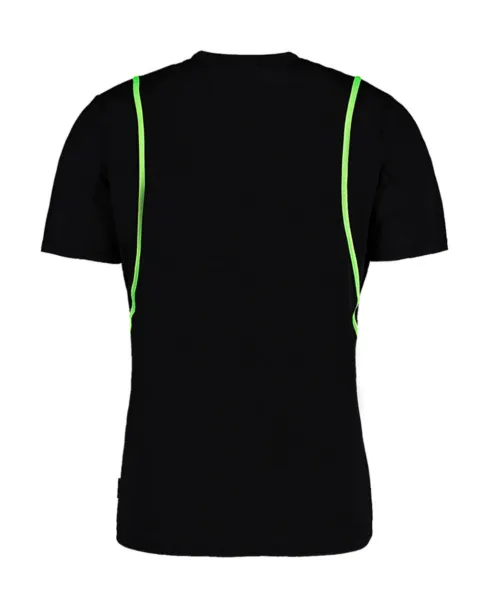  Regular Fit Cooltex® Contrast Tee - Gamegear Black Fluorescent Lime