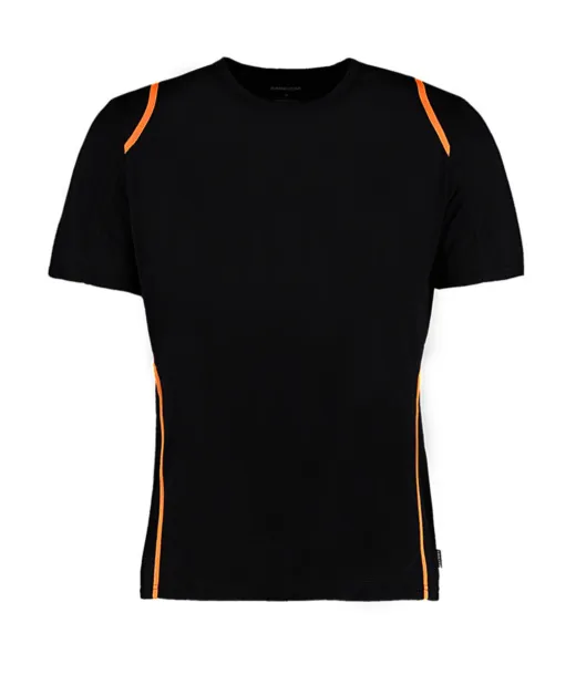  Regular Fit Cooltex® Contrast Tee - Gamegear Black Fluorescent Orange