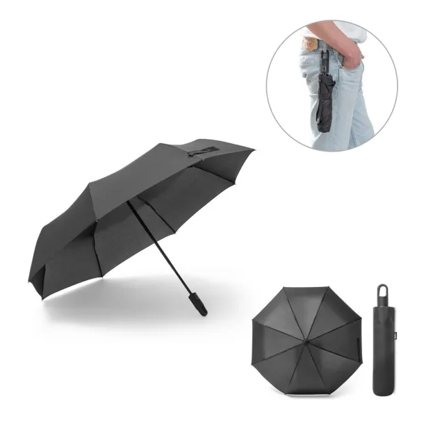 GUSTAVO rPET 190T pongee umbrella with automatic opening and closing