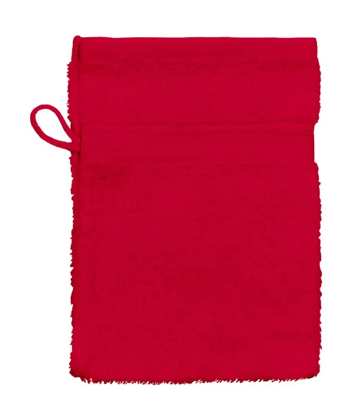  Rukavica za kupanje, 420 g/m² - Jassz Towels Crvena
