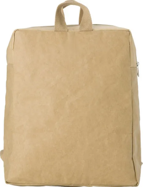 Samanta Laminated paper (310 gr/m²) backpack brown