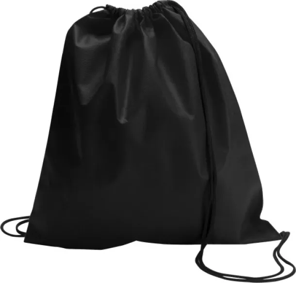 Nico Nonwoven (80 gr/m²) drawstring backpack black