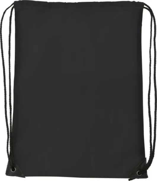 Steffi Polyester (210D) drawstring backpack Crna