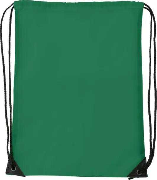 Steffi Polyester (210D) drawstring backpack green