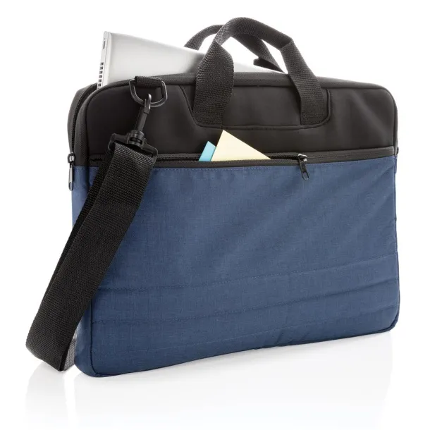  15" document laptop sleeve Blue
