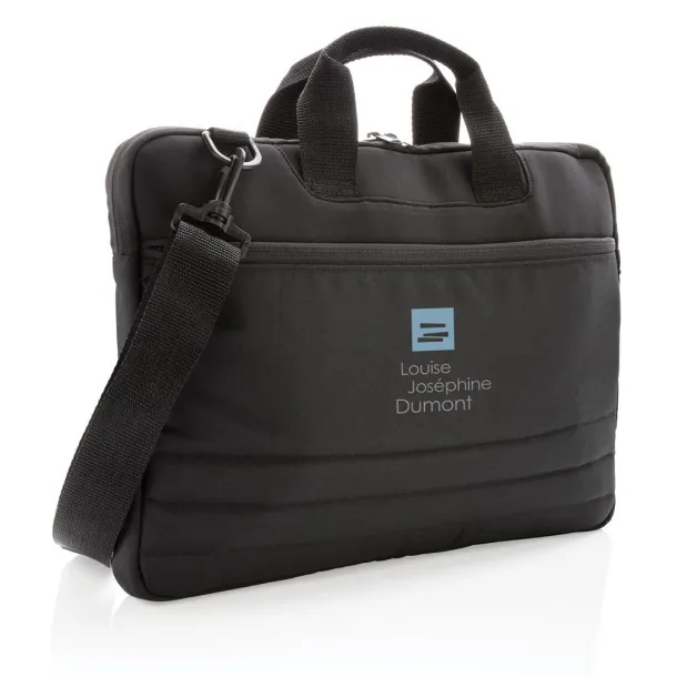  15" document laptop sleeve Black