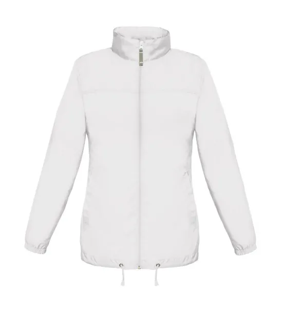  Sirocco ženska vjetrovka - B&C Outerwear Bijela