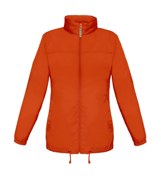  Sirocco ženska vjetrovka - B&C Outerwear Narančasta