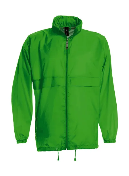  Sirocco muška vjetrovka - B&C Outerwear Real Green