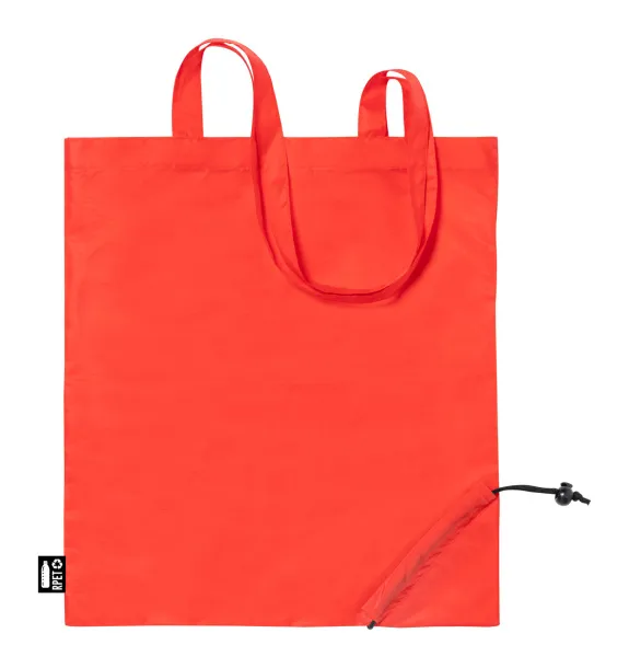 Berber foldable RPET shopping bag Red